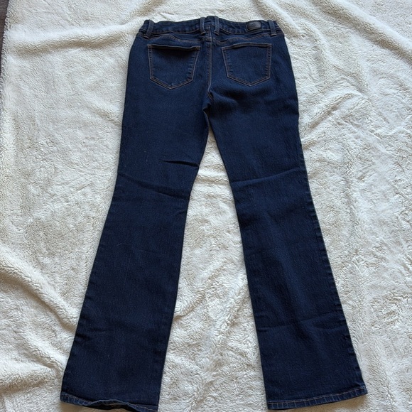 Cherry Blossom Dark Wash Bootcut Jeans | Stretch Denim | Classic Fit Size 9 - Picture 6 of 7